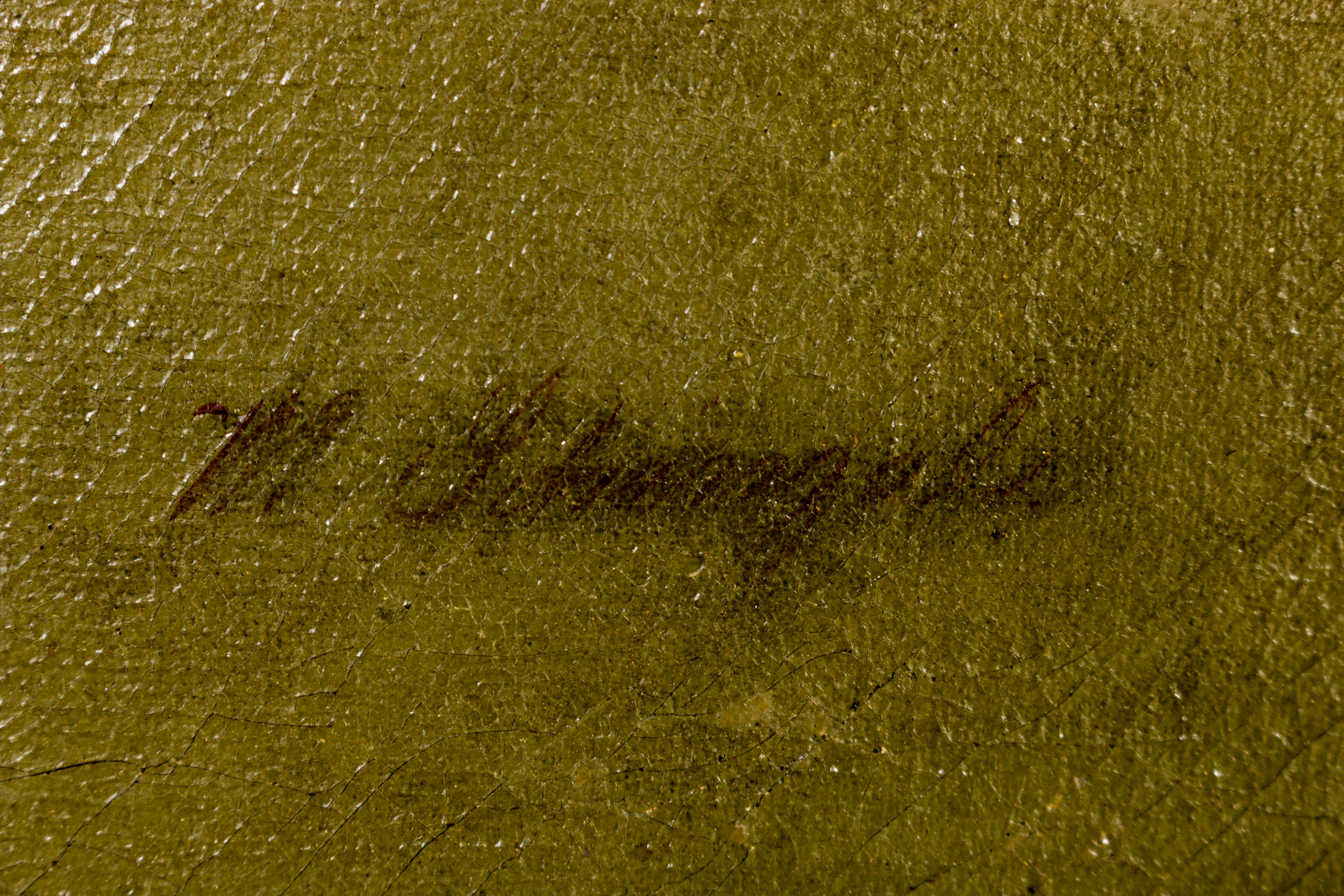 William Schinzel Oil Painting on Board Animal Still Life