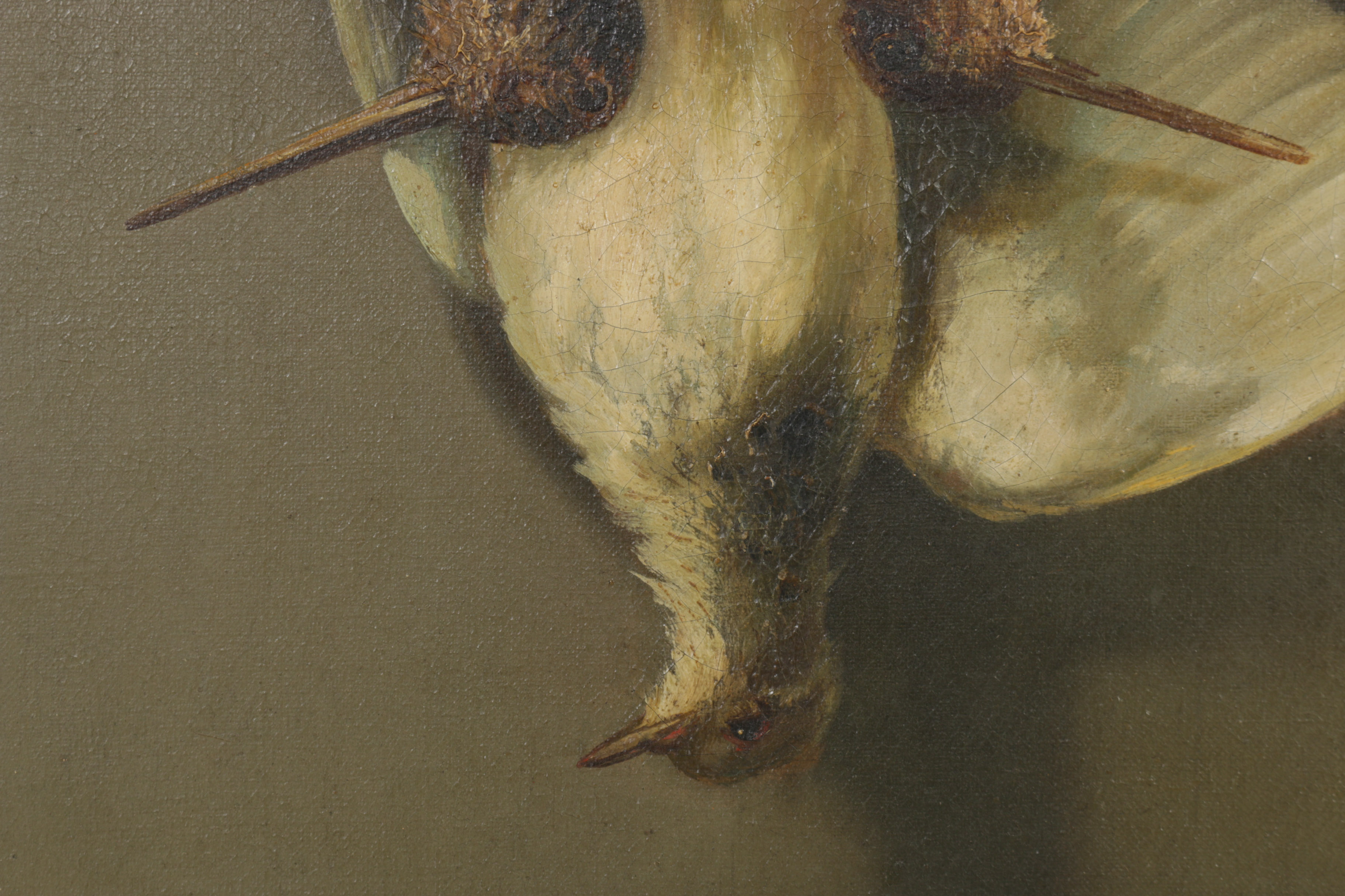 William Schinzel Oil Painting on Board Animal Still Life