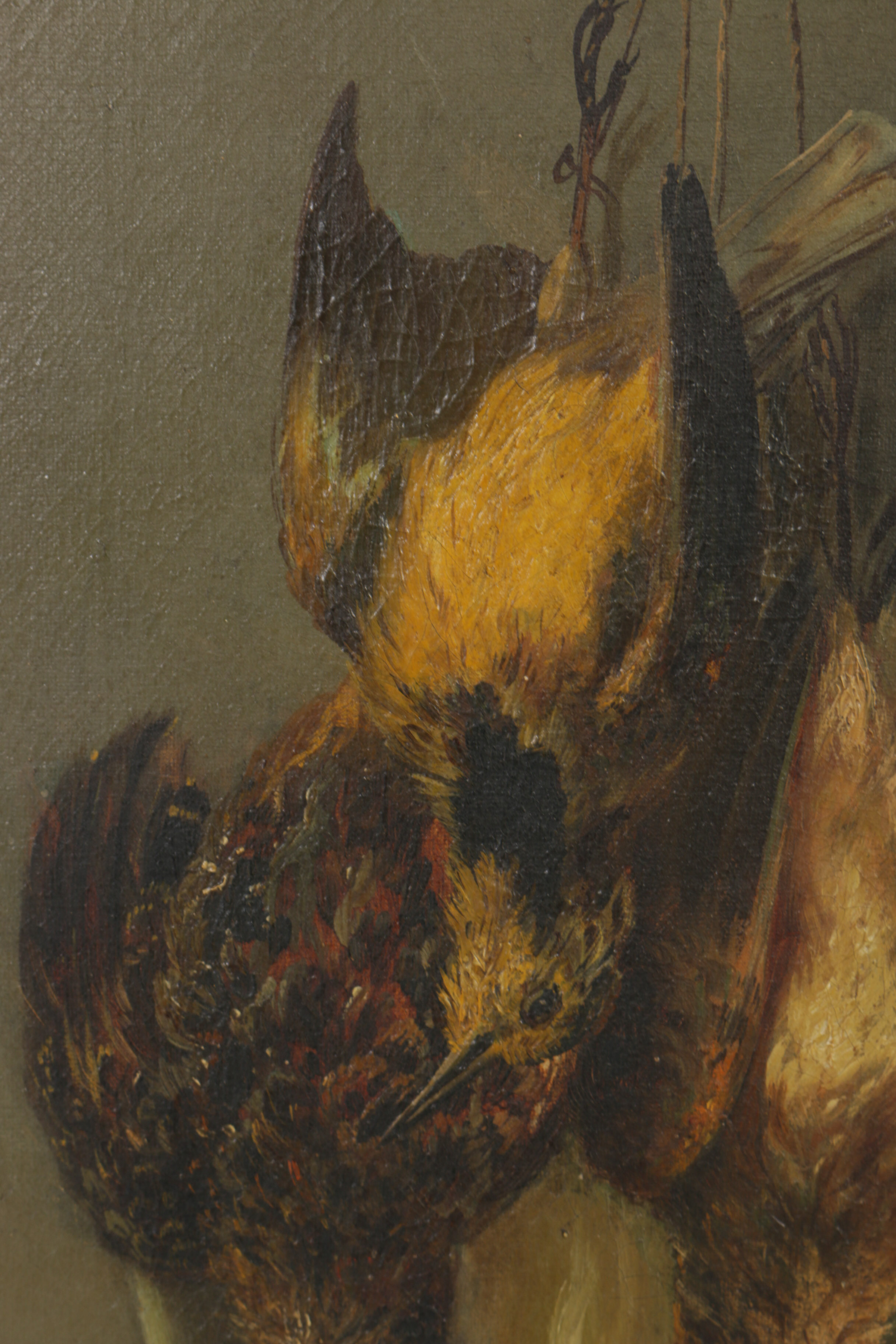 William Schinzel Oil Painting on Board Animal Still Life