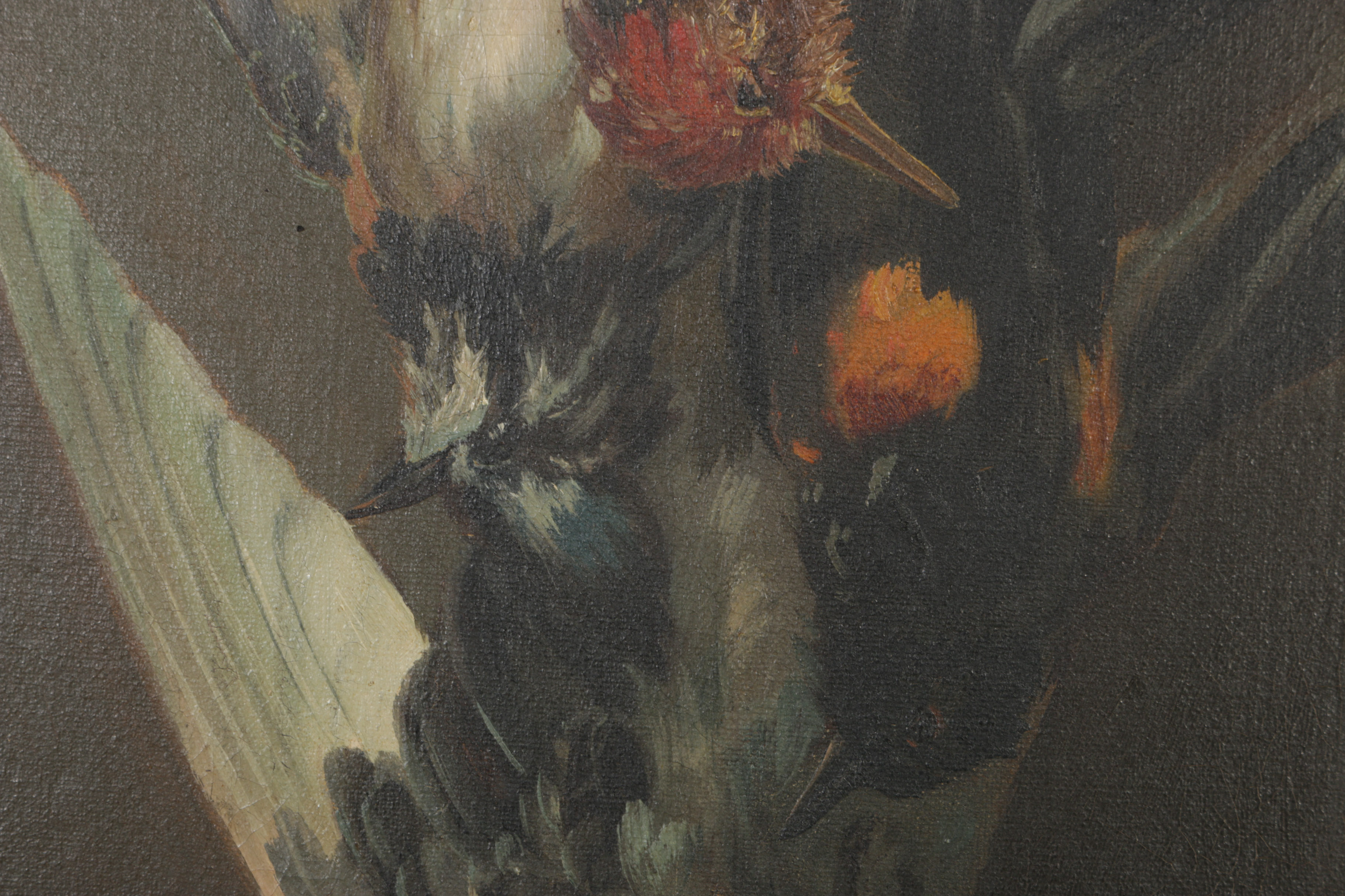 William Schinzel Oil Painting on Board Animal Still Life