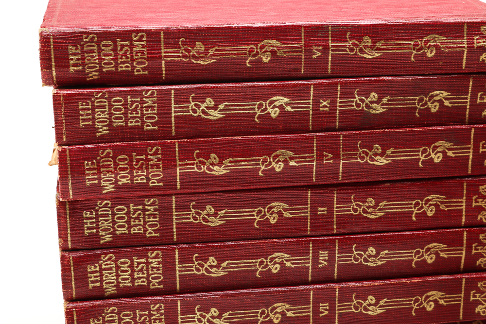 The World's 1000 Best Poems Volumes 1-10