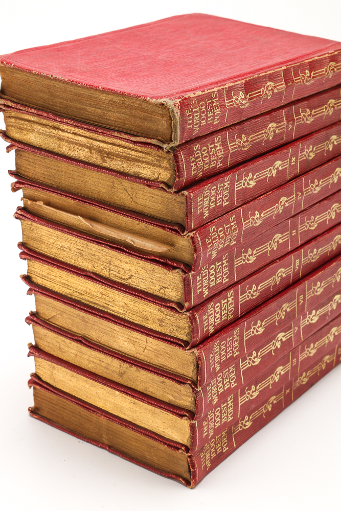The World's 1000 Best Poems Volumes 1-10