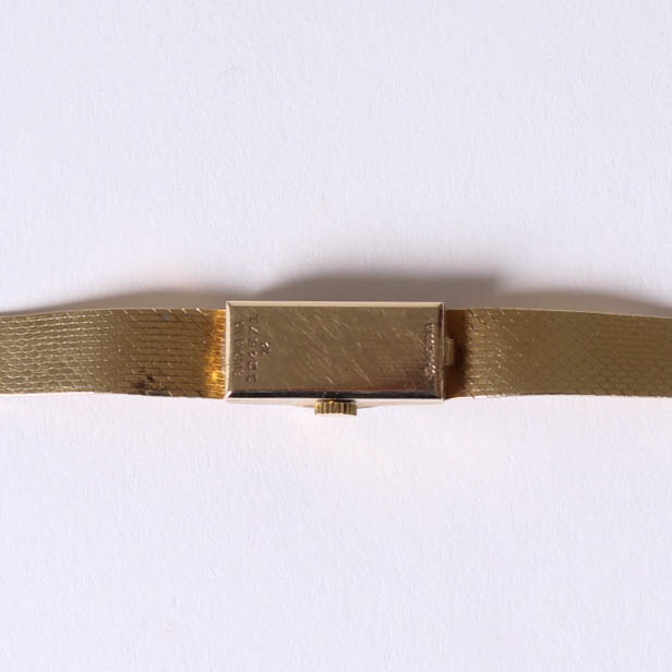 Vintage Women's 14K Diamond Bulova Dior Watch