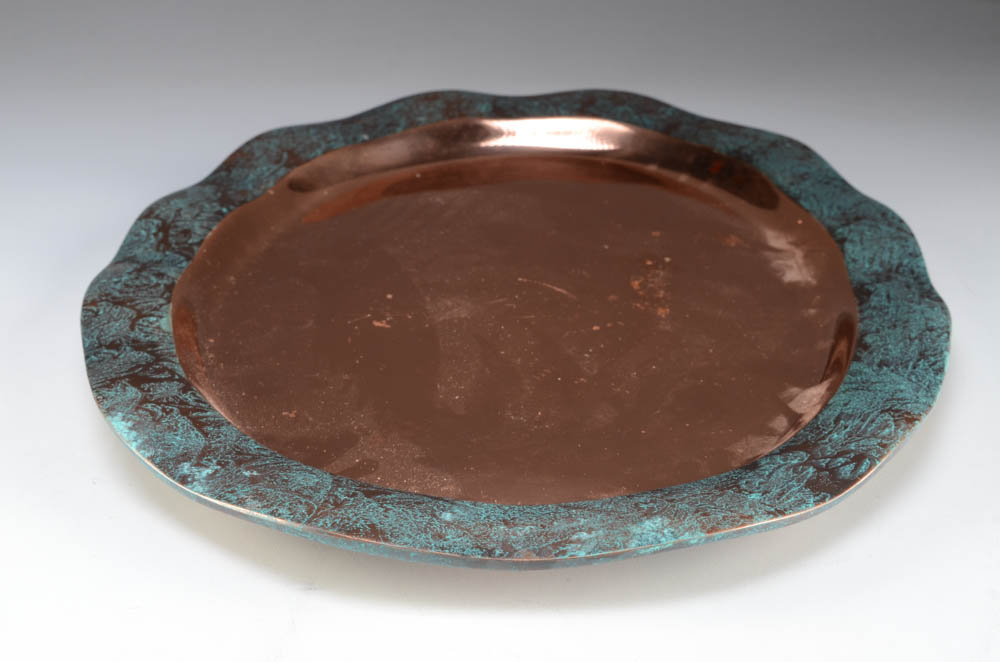 Nambe' "Copper Canyon" Serving Tray