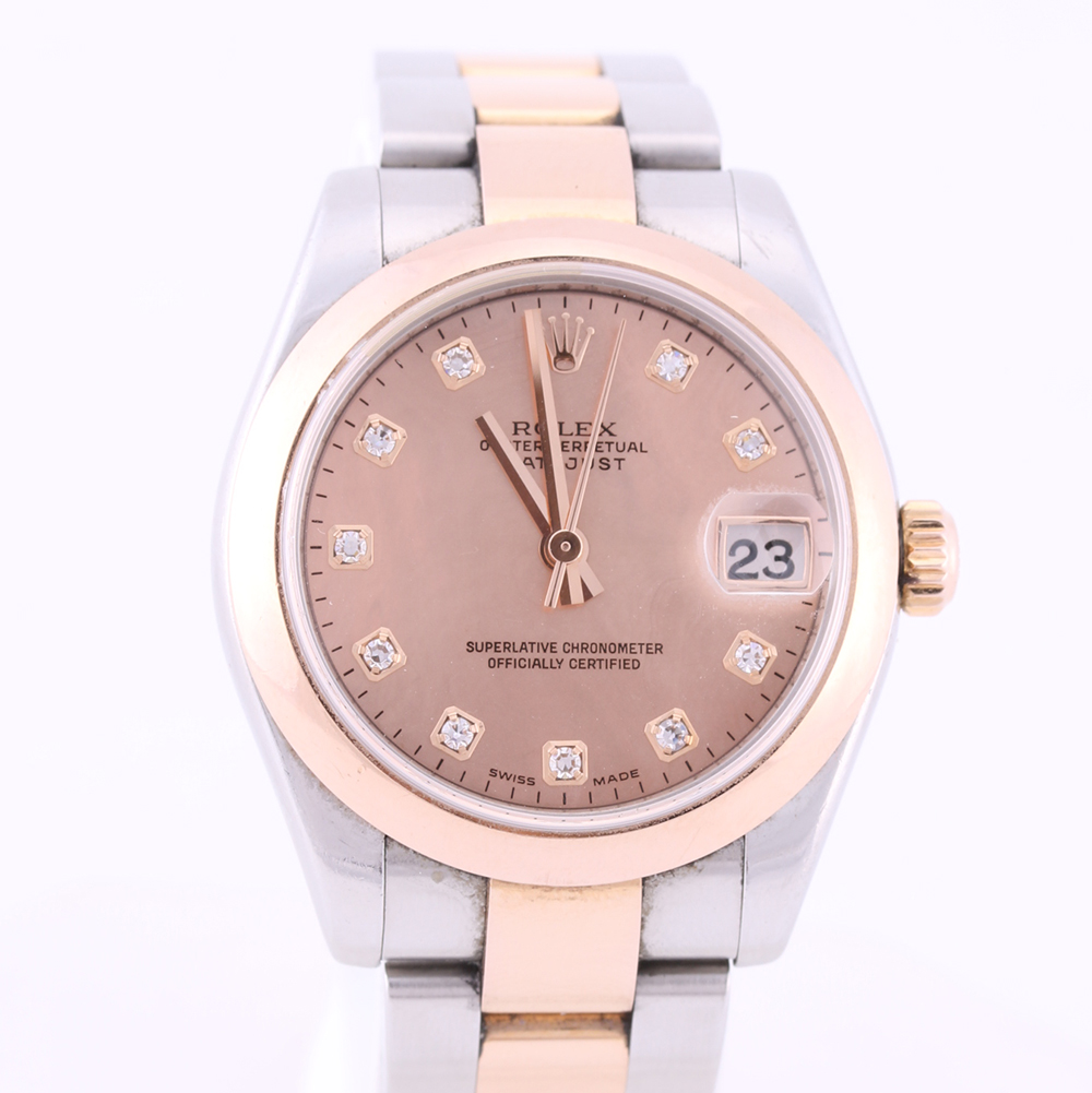 Rolex Oyster Perpetual Datejust with Diamond Dial
