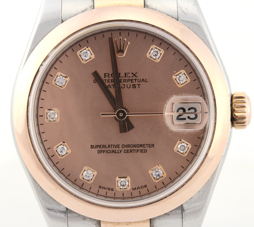 Rolex Oyster Perpetual Datejust with Diamond Dial