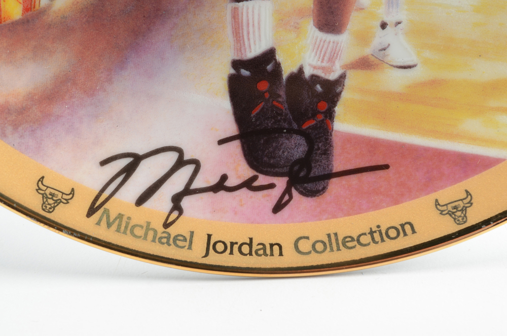 Michael Jordan Commemorative Plate