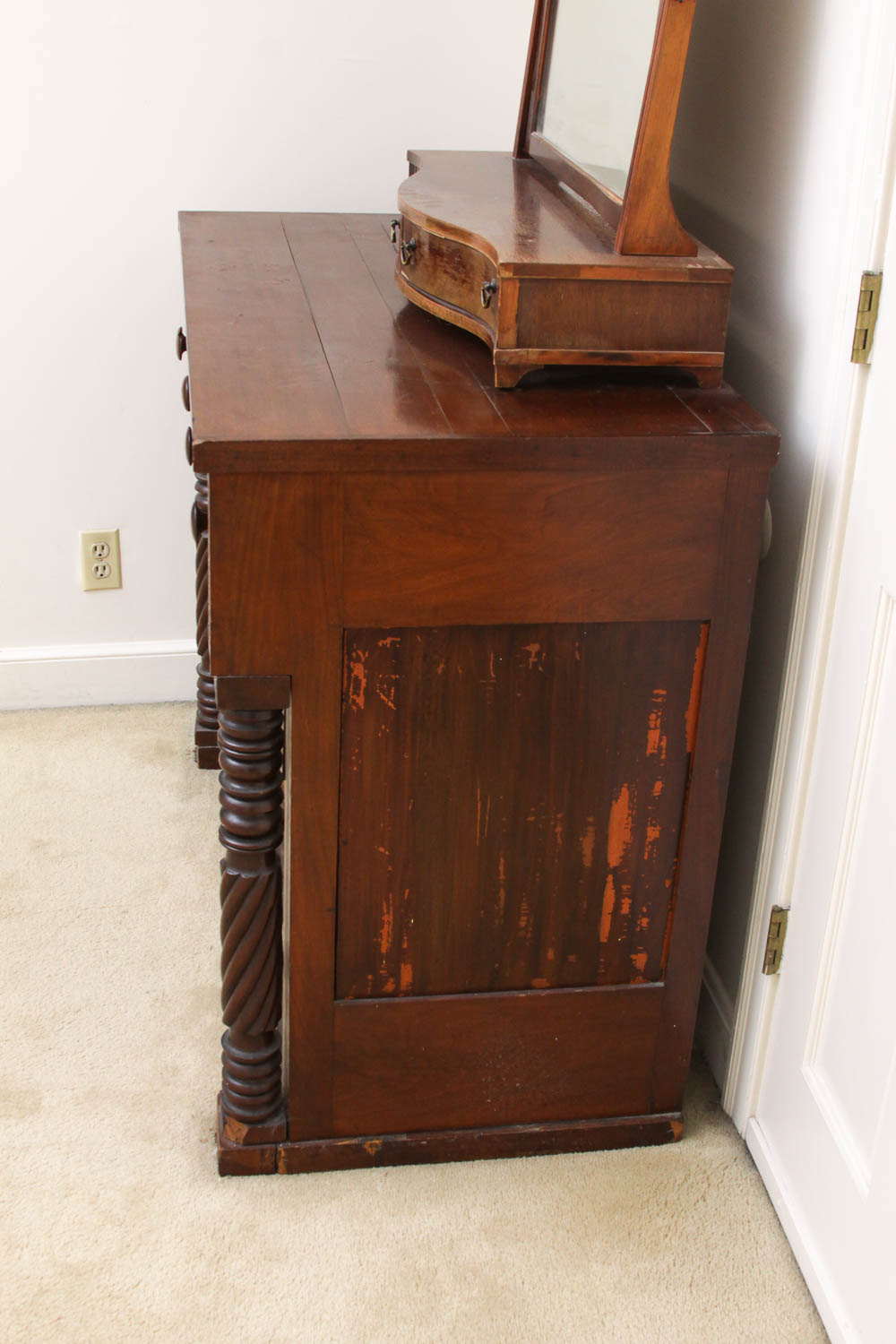 Antique Dresser with Vanity Mirror