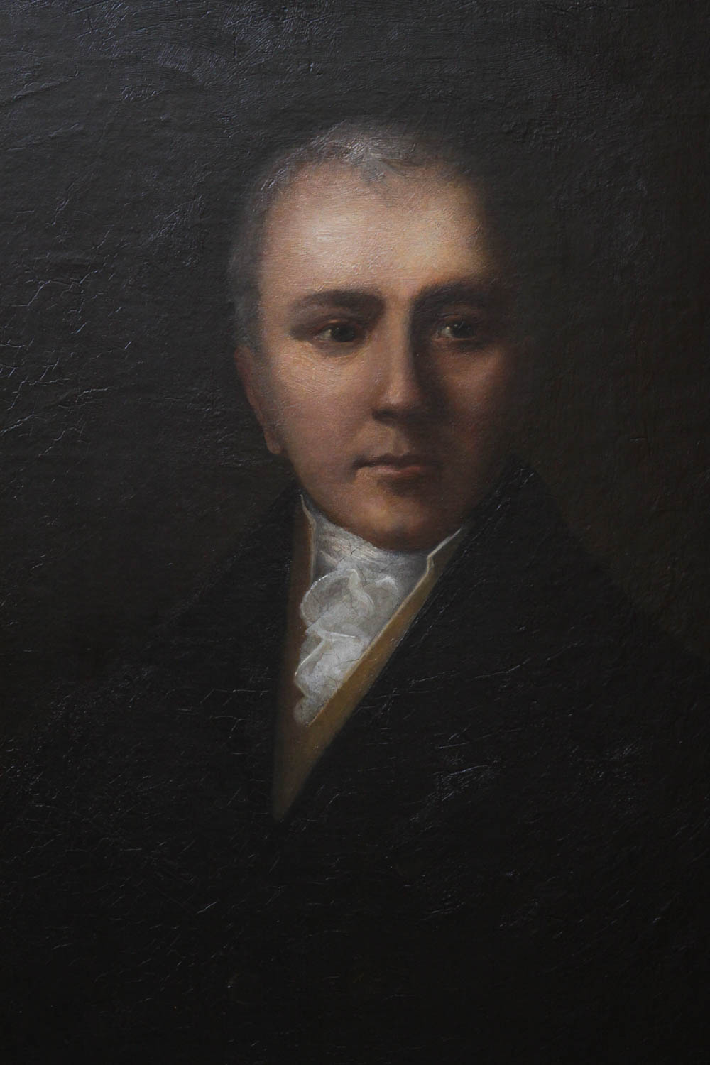 Important Sir Henry Raeburn Original Oil Painting on Canvas, "Portrait of C. Calvert R. W. S"