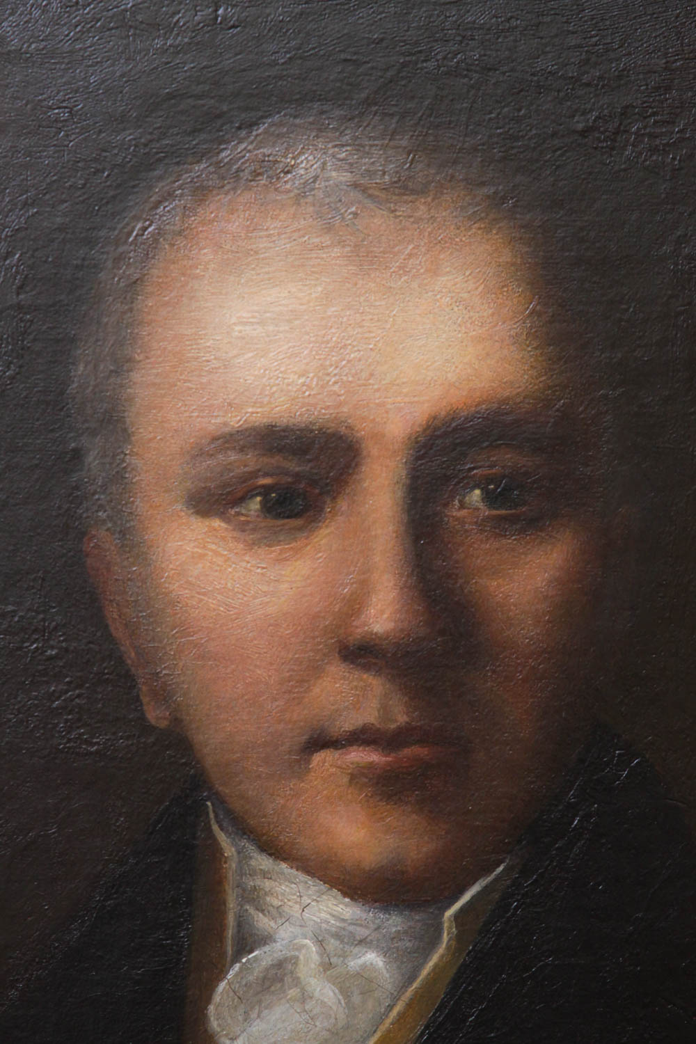 Important Sir Henry Raeburn Original Oil Painting on Canvas, "Portrait of C. Calvert R. W. S"