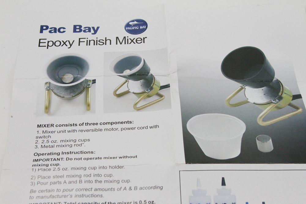 Pacific Bay 220V Epoxy Finish Mixer