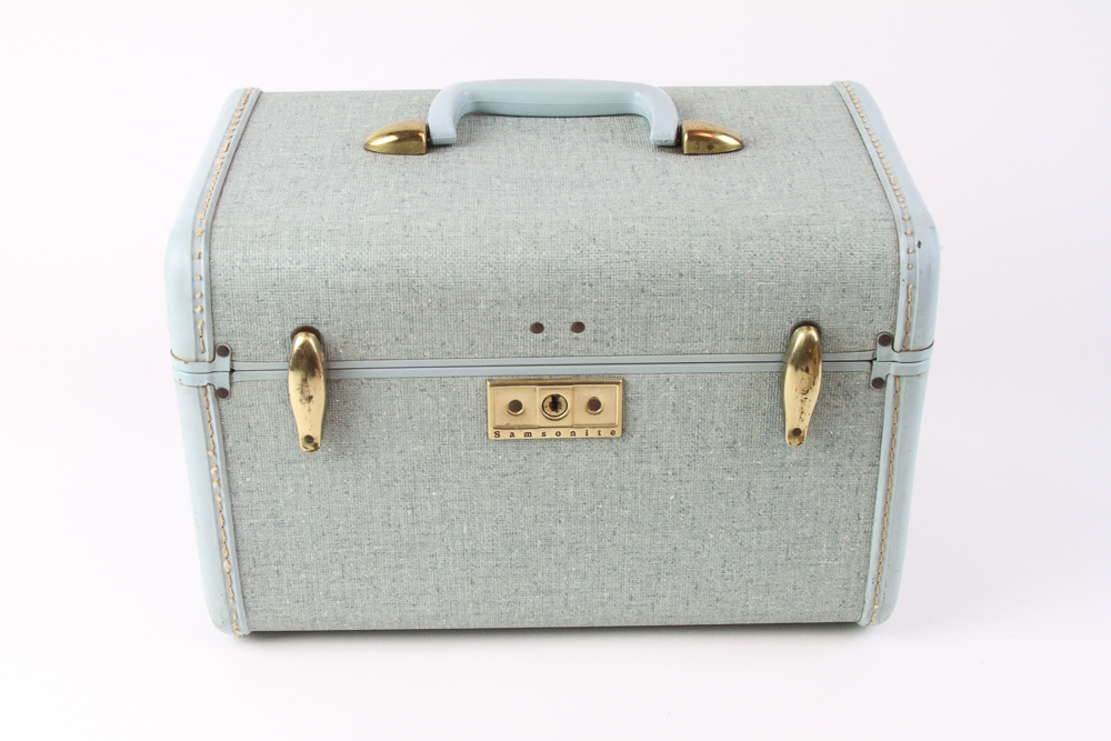 Pair of Vintage Train Cases