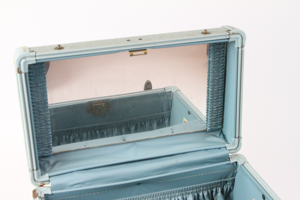 Pair of Vintage Train Cases