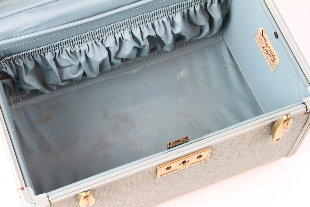 Pair of Vintage Train Cases