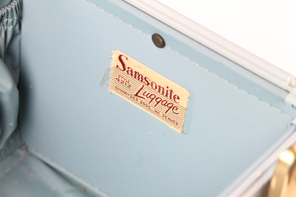 Pair of Vintage Train Cases