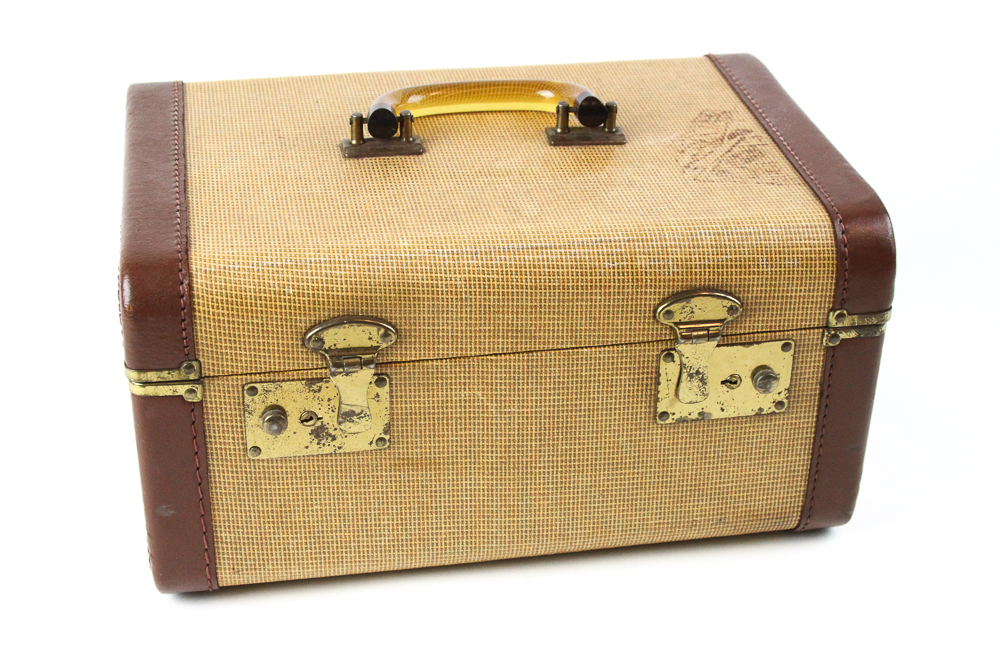 Pair of Vintage Train Cases