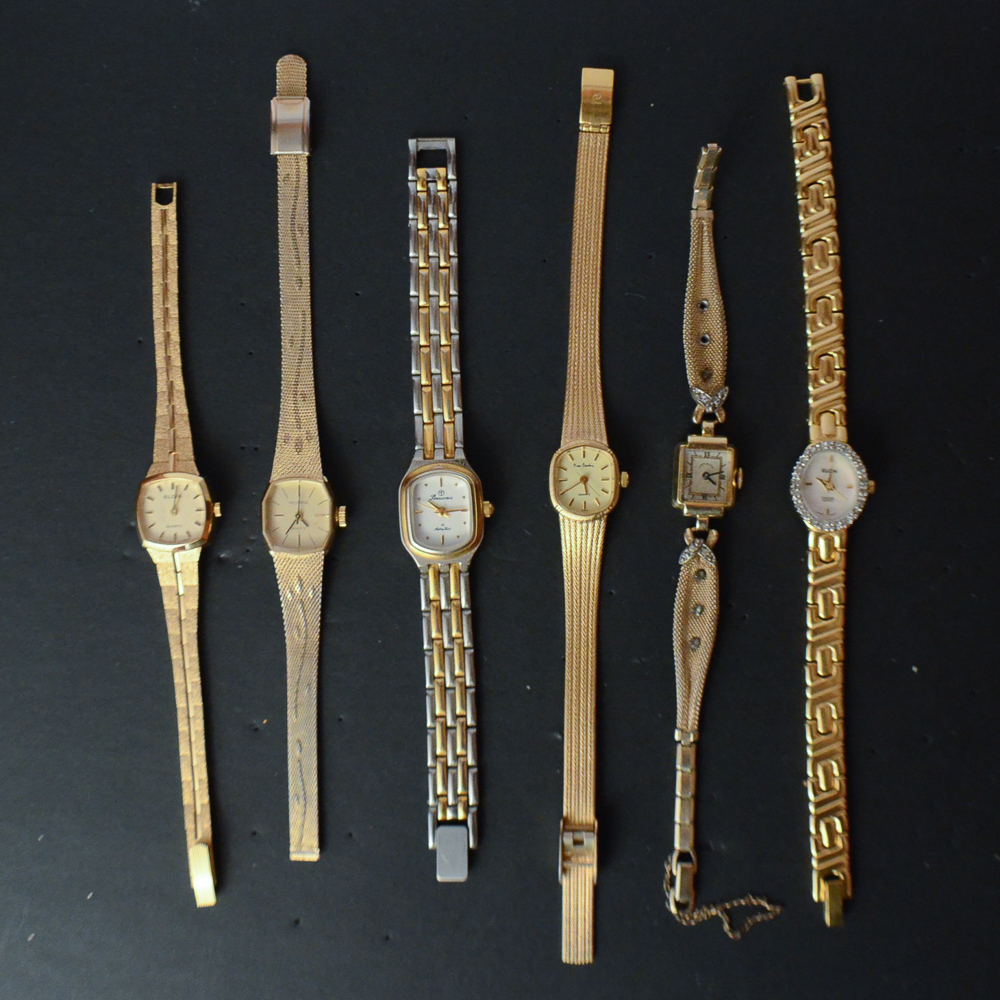 Group of Vintage Ladies' Watches