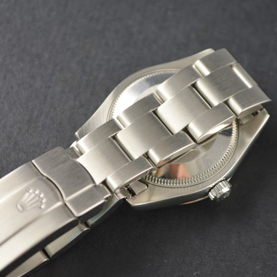 Rolex Perpetual 18K White Gold and Steel MOP Diamond Dial Oyster Automatic Ladies Watch