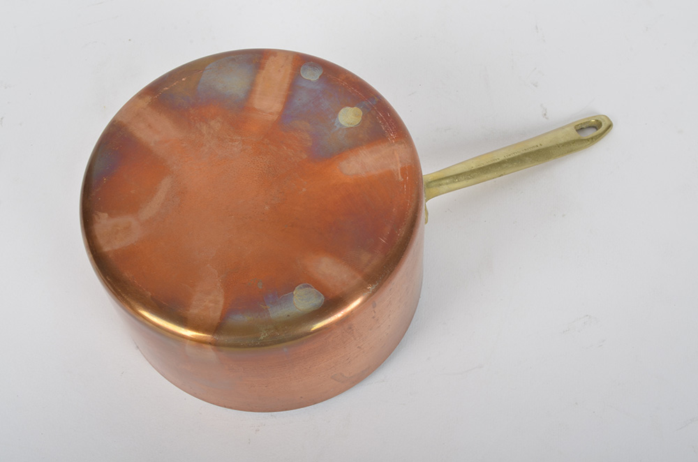 Collection of Vintage Copper Cookware