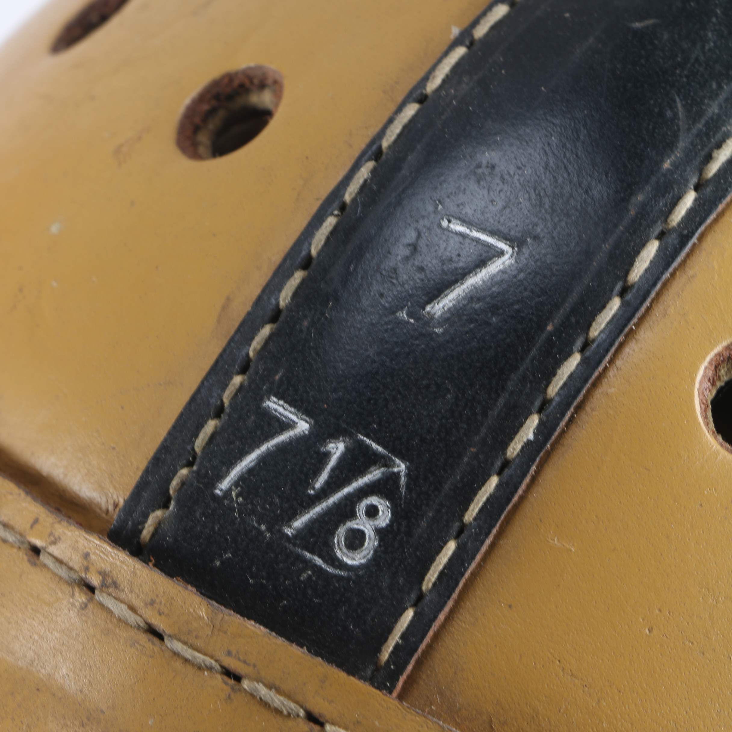 Vintage MacGregor Leather Football Helmet