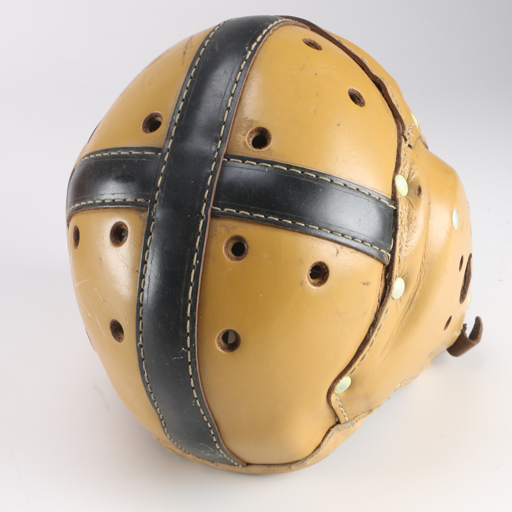 Vintage MacGregor Leather Football Helmet