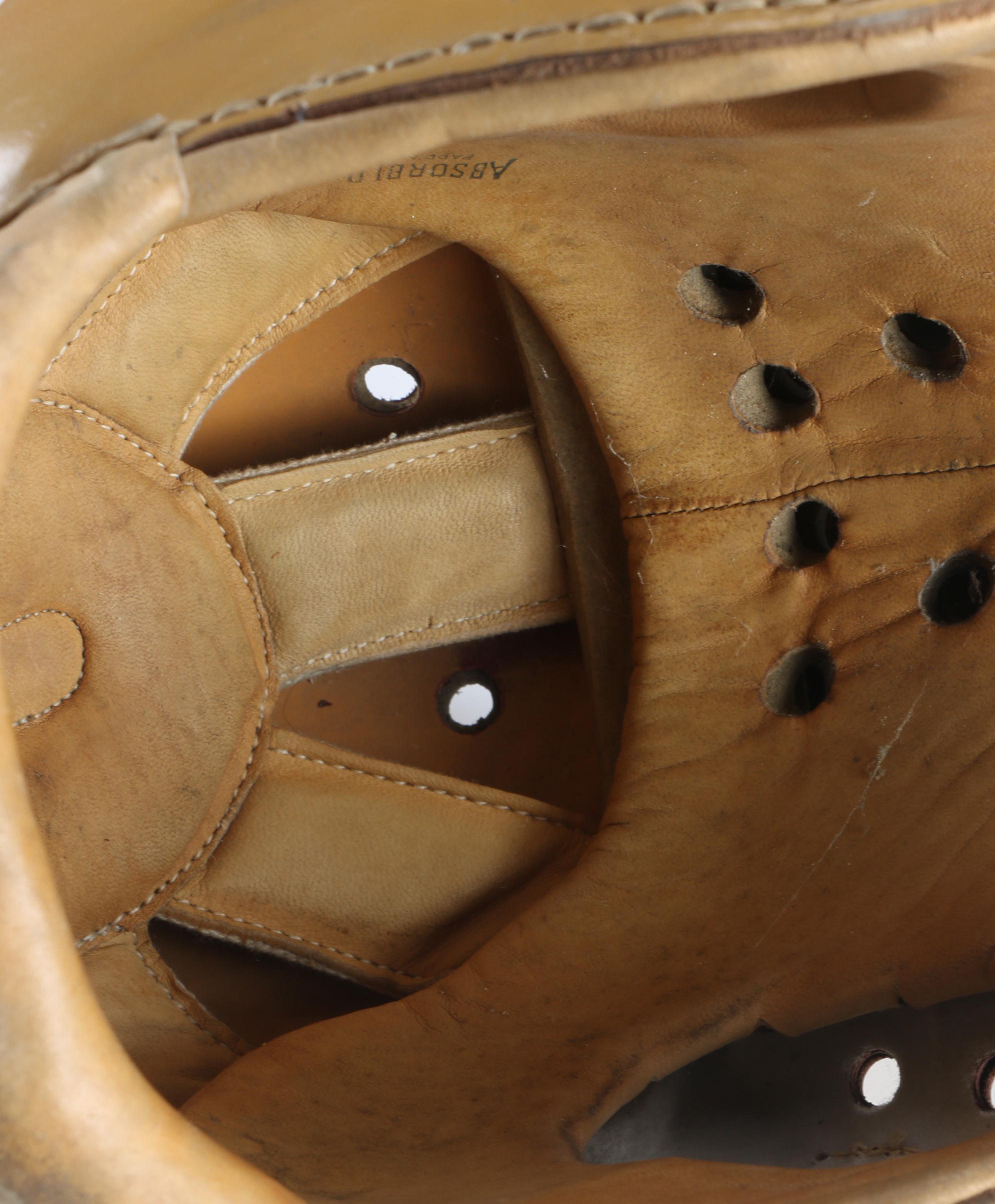 Vintage MacGregor Leather Football Helmet