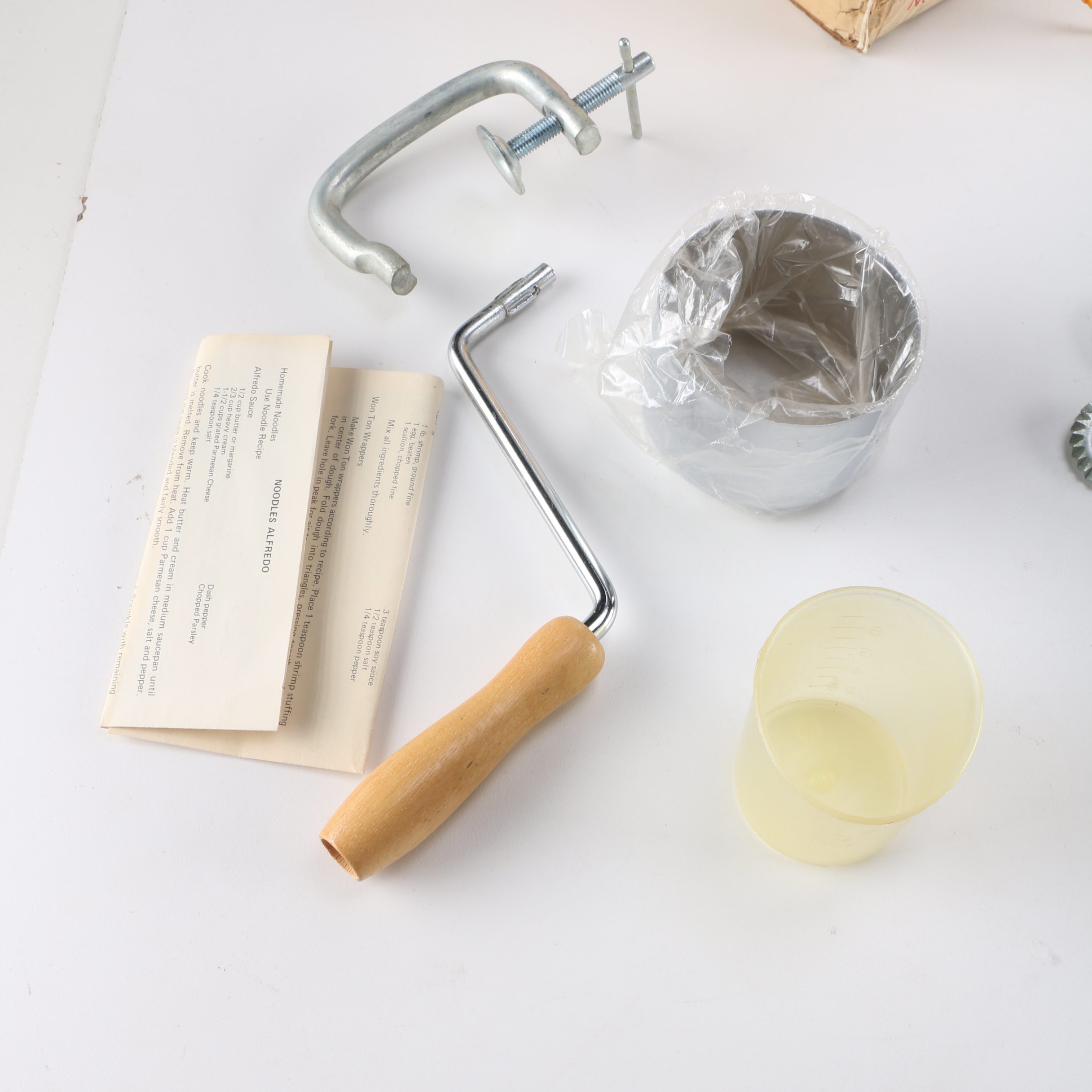 Vintage Pasta Machine and Ravioli Roller