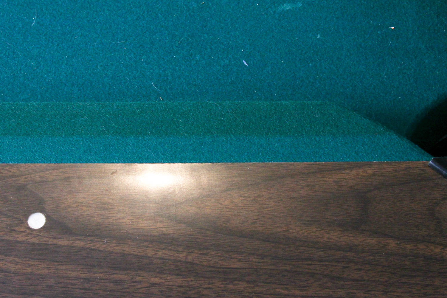 Brunswick VIP Home Billiard Table and Collection of Pool Cues