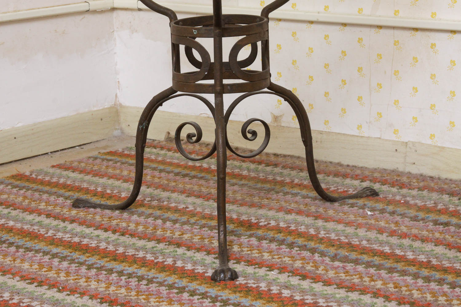 Glass Top Side Table