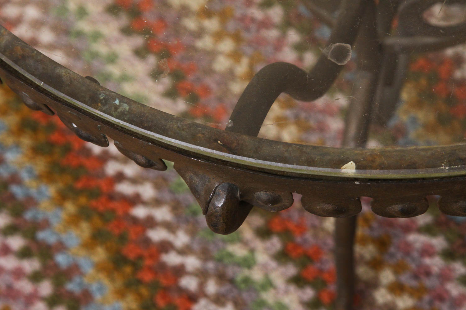 Glass Top Side Table