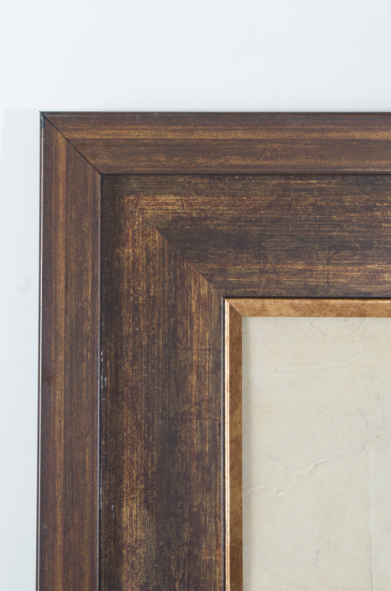 Pair of Framed Giclee Abstract Landscapes