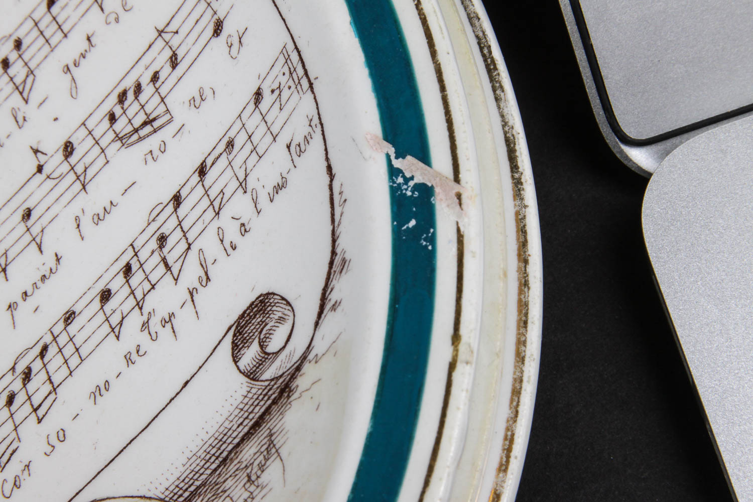 Set of Vintage French Novelty Plates