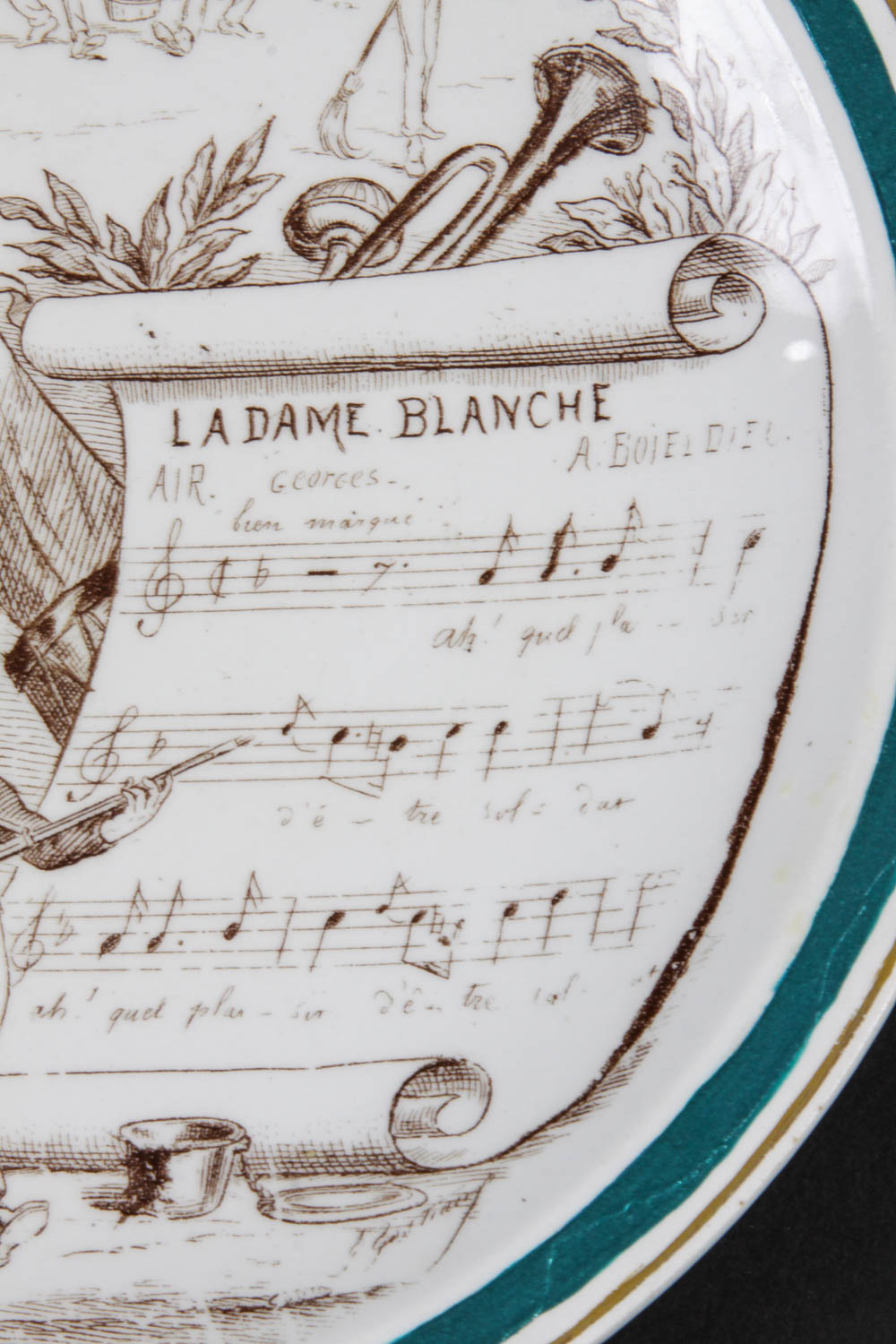 Set of Vintage French Novelty Plates