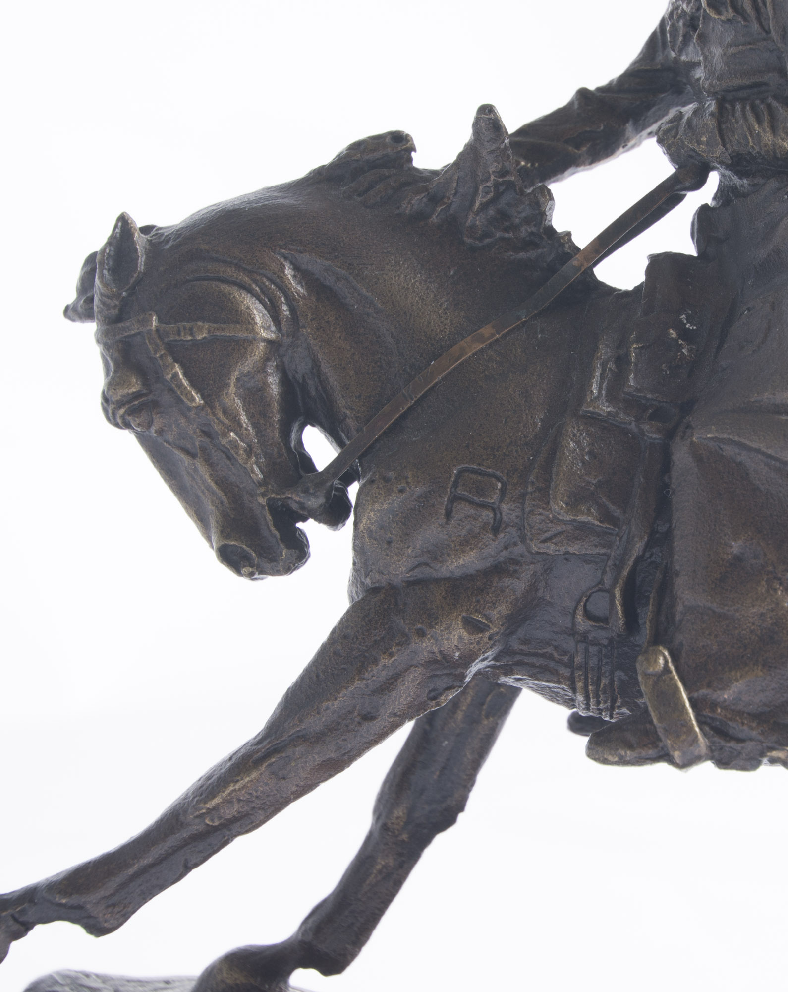 Reproduction Frederic Remington "The Cowboy" Bronze Sculpture