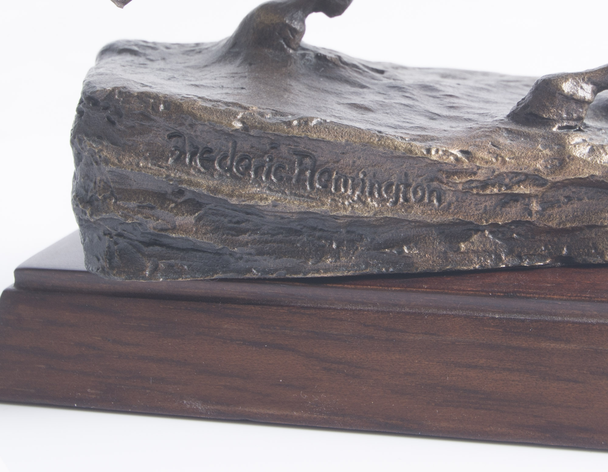 Reproduction Frederic Remington "The Cowboy" Bronze Sculpture