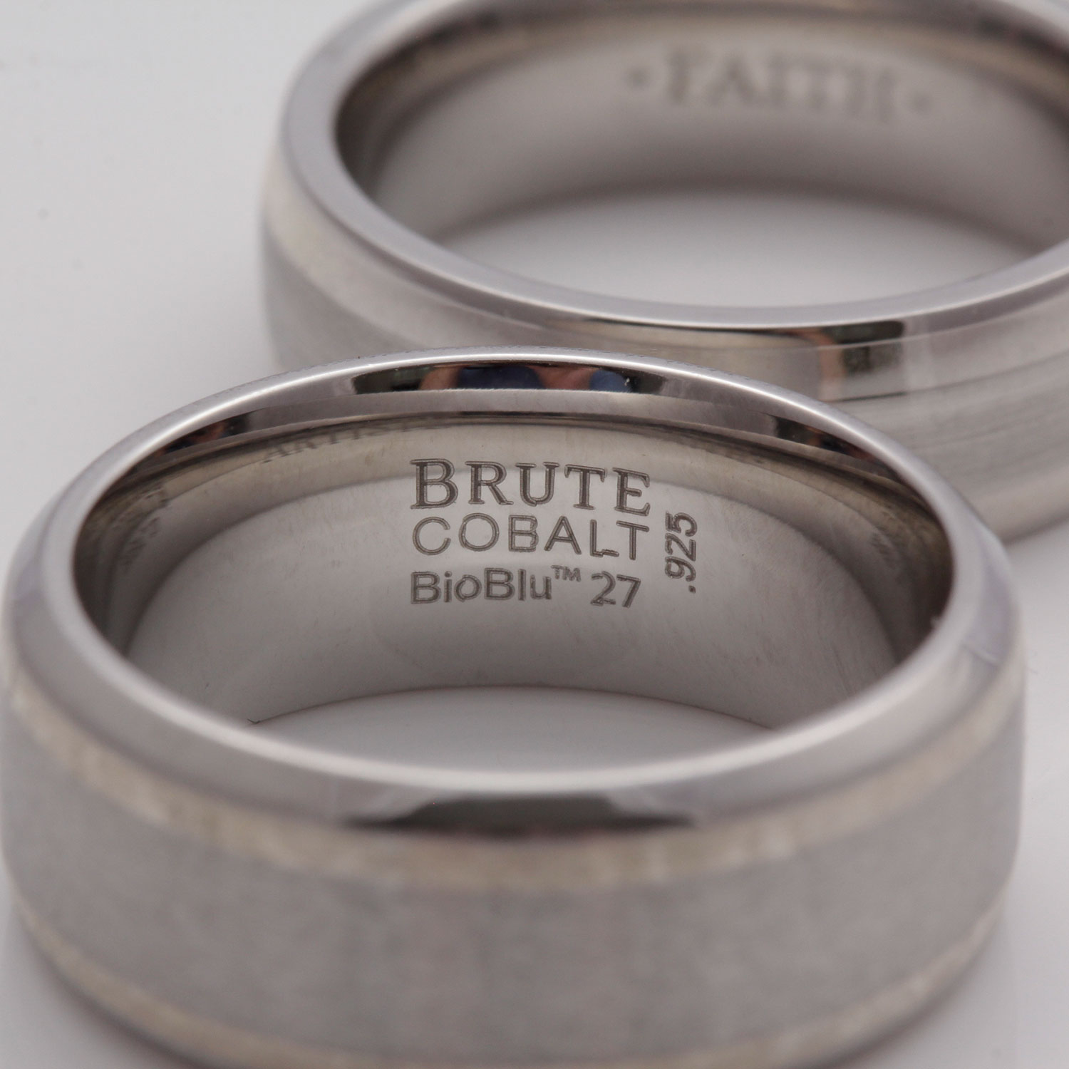 Brute Cobalt BioBlu Sterling Silver Bands