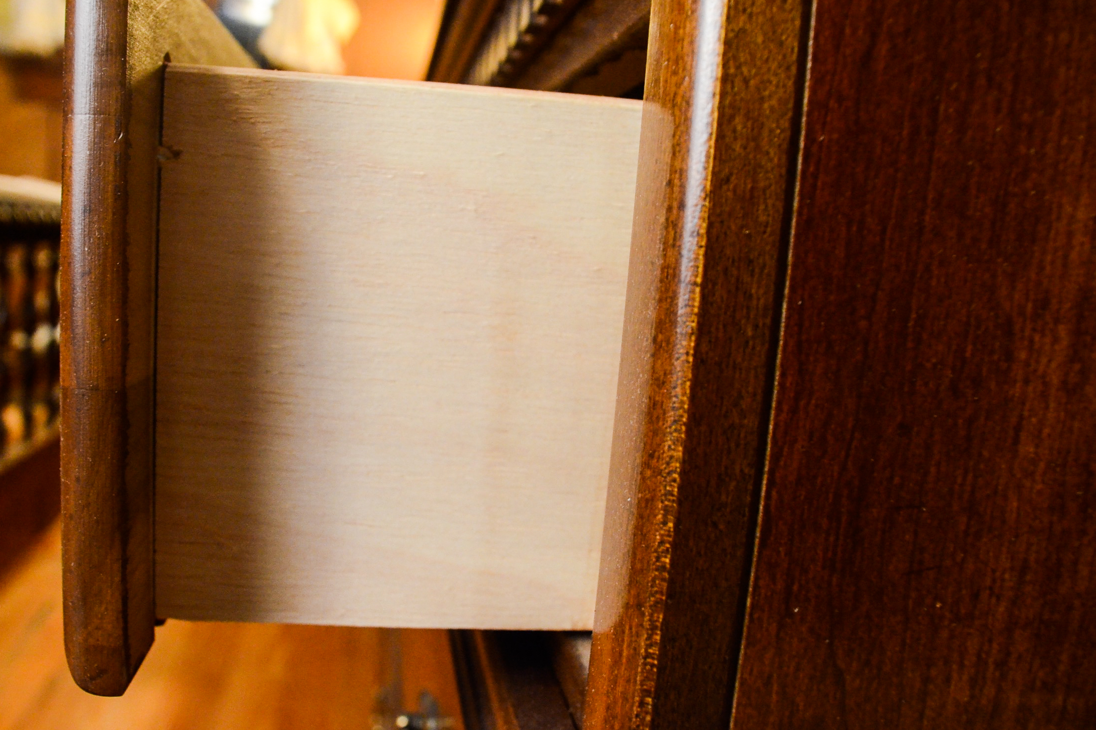 Georgian Style Cherry Three Drawer Chest