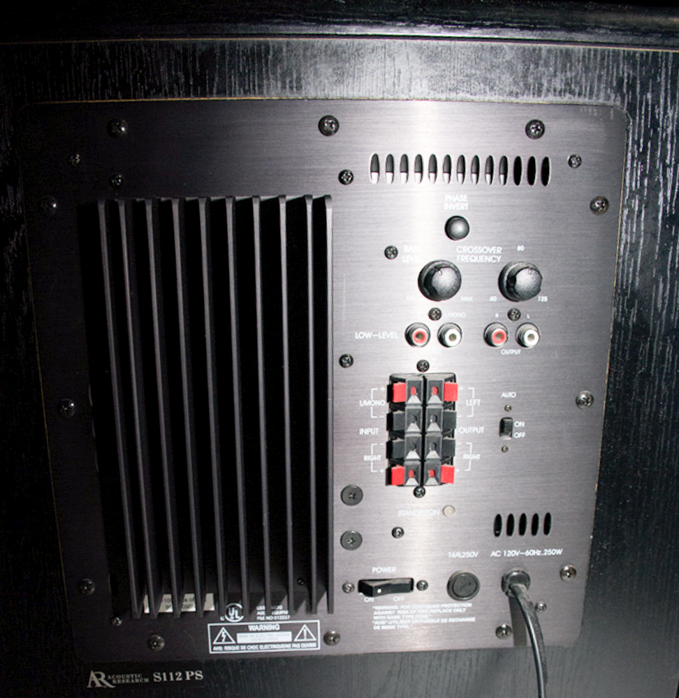 Pioneer Elite Sound System with AR Subwoofer and Speakers