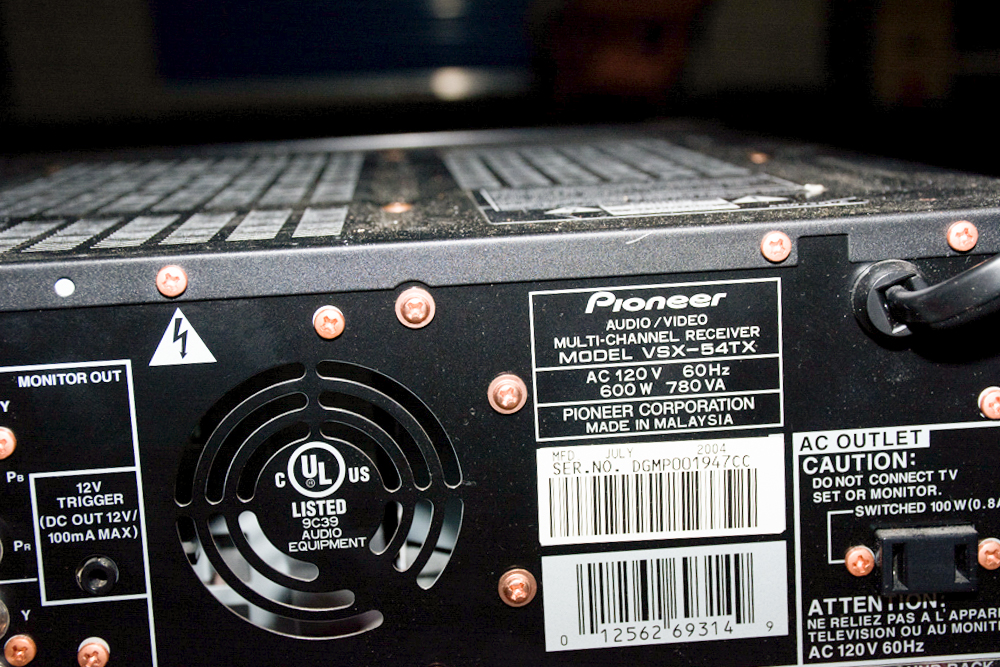 Pioneer Elite Sound System with AR Subwoofer and Speakers