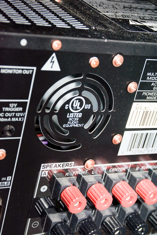 Pioneer Elite Sound System with AR Subwoofer and Speakers