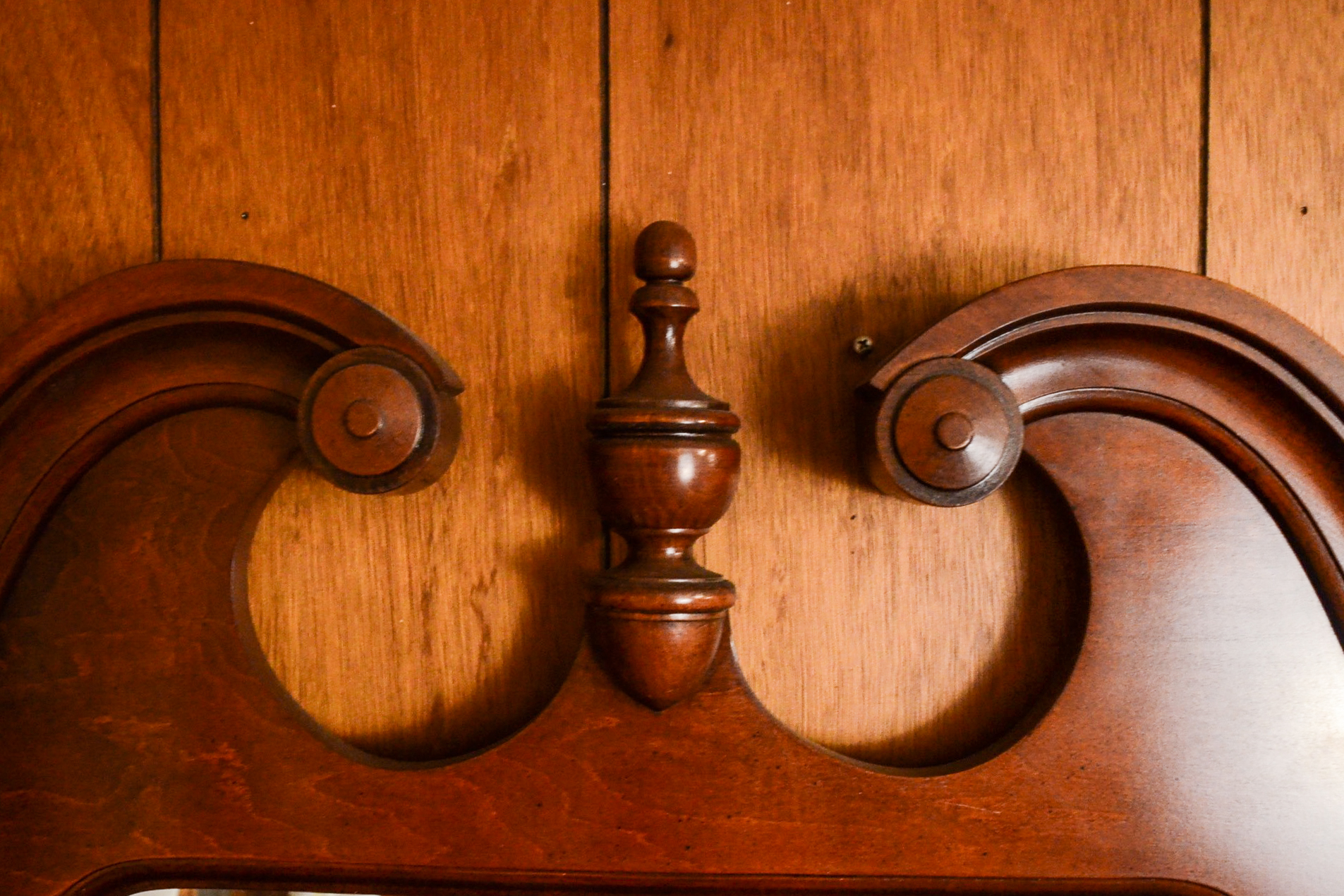 Georgian Style Cherry Dresser with Mirror