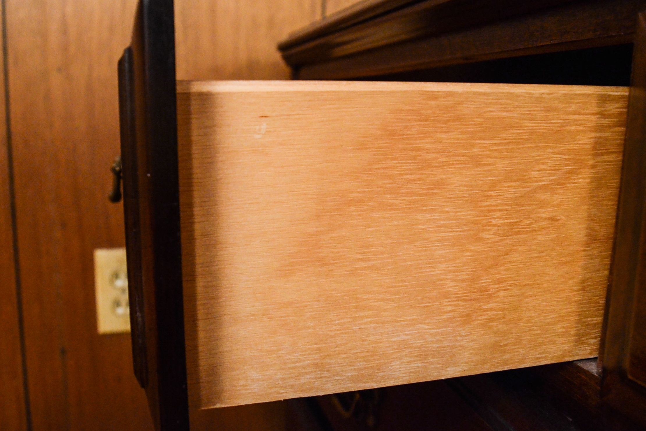 Georgian Style Cherry Dresser with Mirror