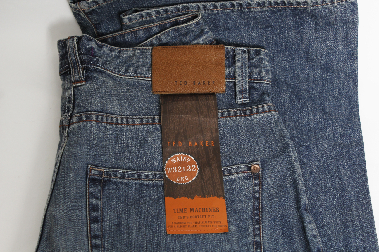 New Ted Baker "Time Machines" and "Tinned Sardines" Men's Jeans