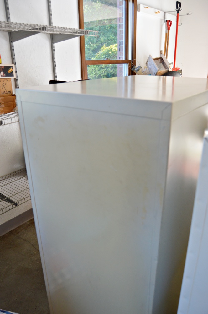 Seven-Drawer Metal Card File Cabinet