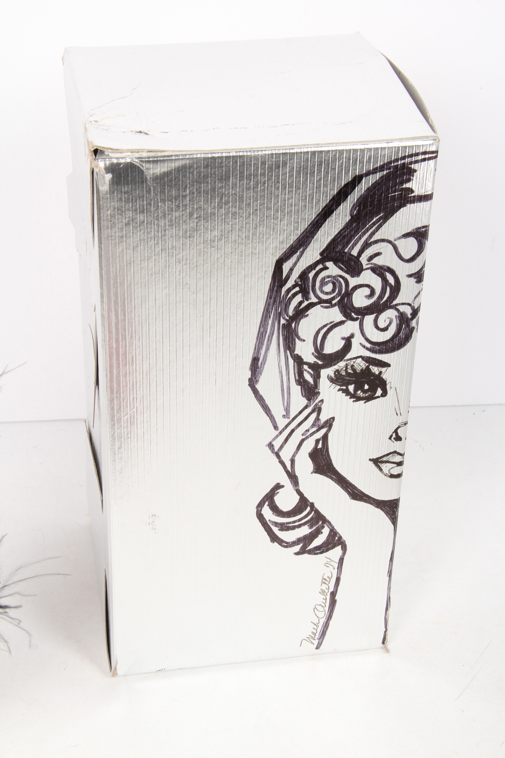 Pair of Custom Barbie Dolls by Mark Ouellette