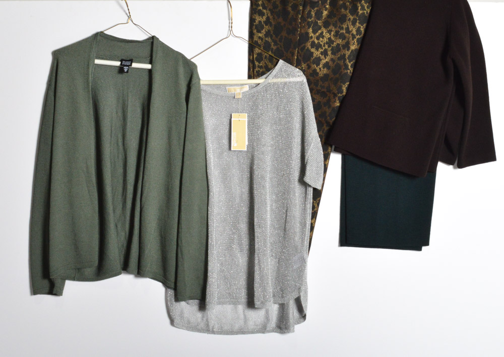 Collection of Women's Fashions Featuring Eileen Fisher