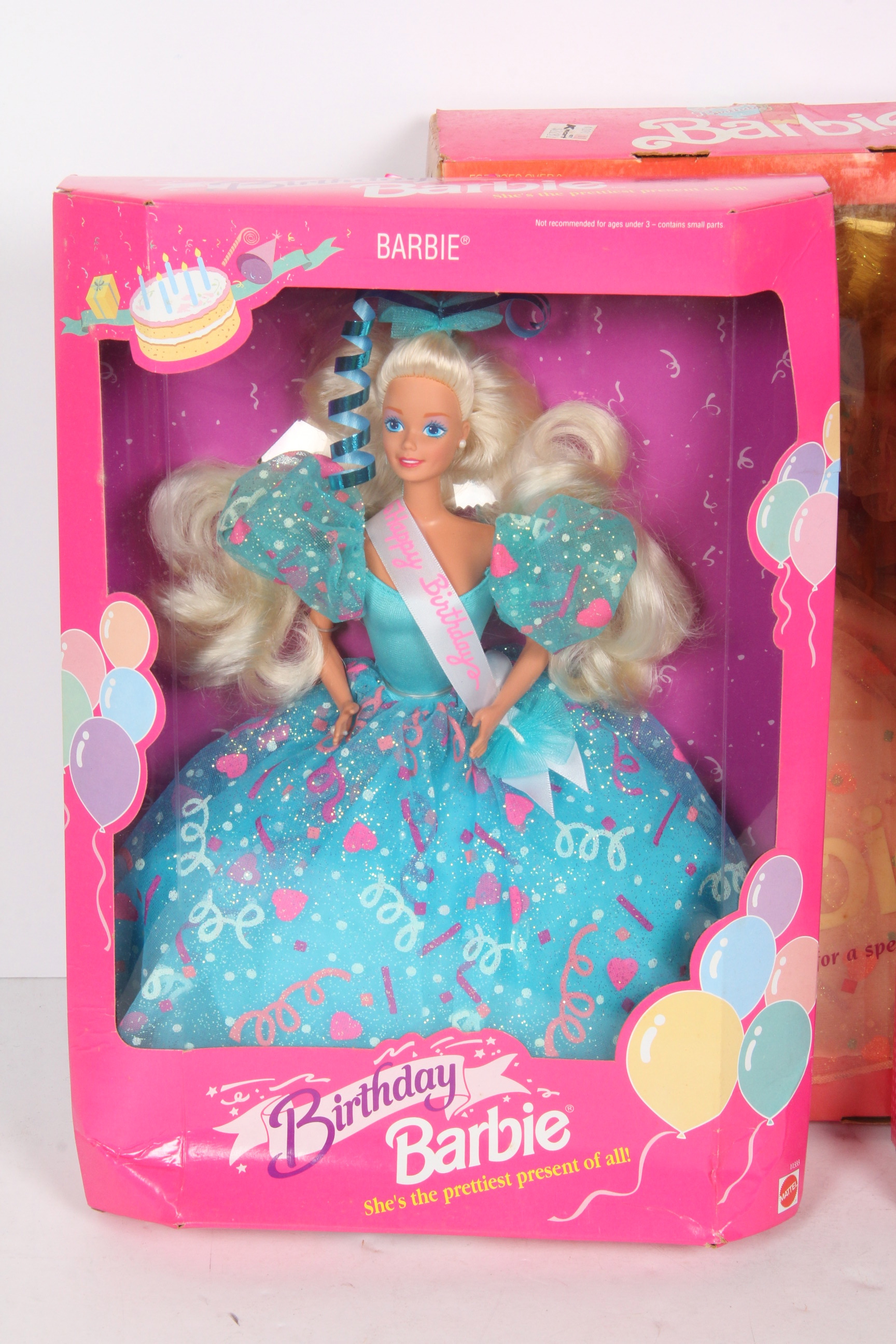 Collection of Happy Birthday Barbie Dolls