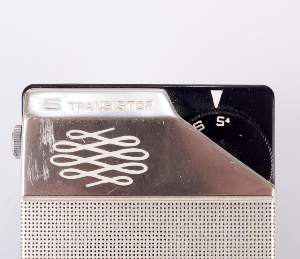 Keystone 8 mm Riviera Magazine Camera and AMC Transistor Radio