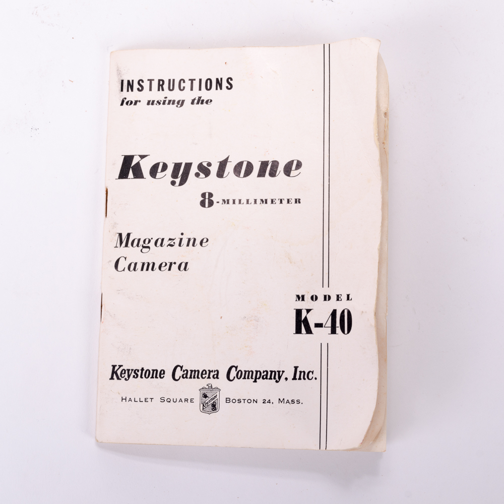 Keystone 8 mm Riviera Magazine Camera and AMC Transistor Radio