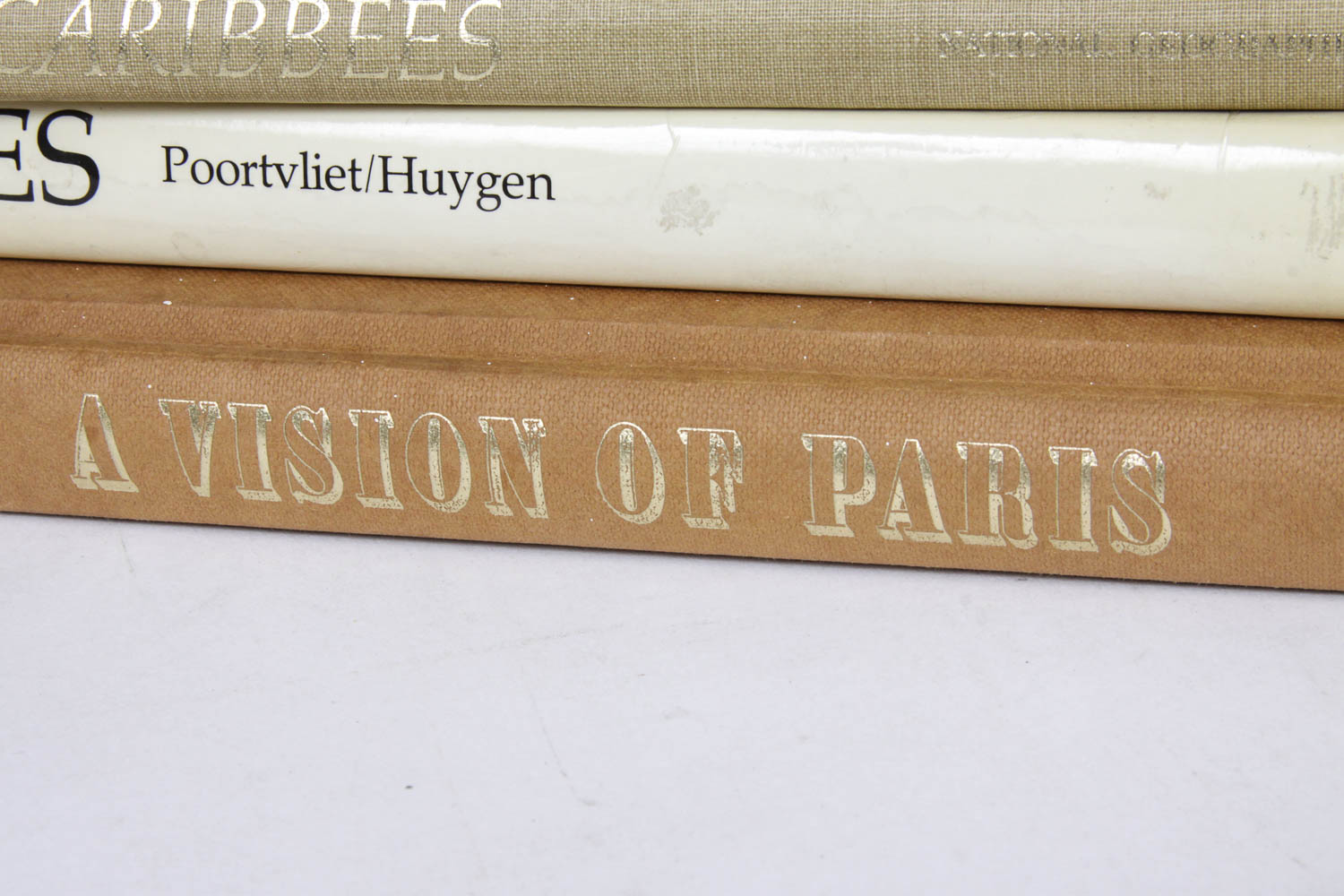 Collection of Beige Vintage Books